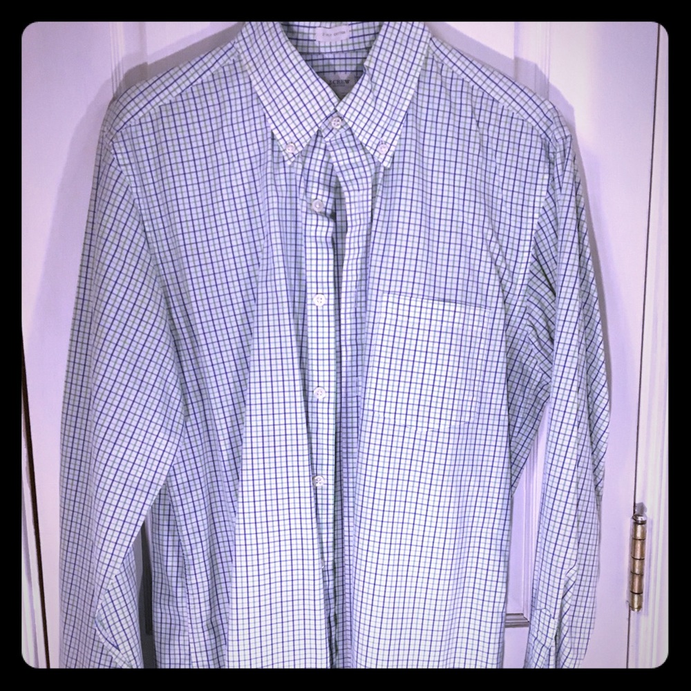 J.Crew plaid button-down